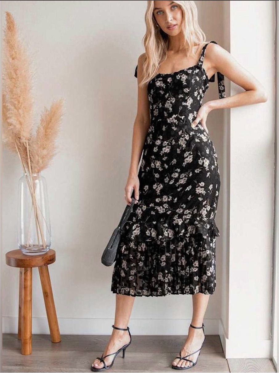 Lulu’s Terrace Views Floral Dress